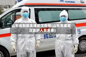 山东省默默支援武汉疫情(山东支援武汉医护人员名单)