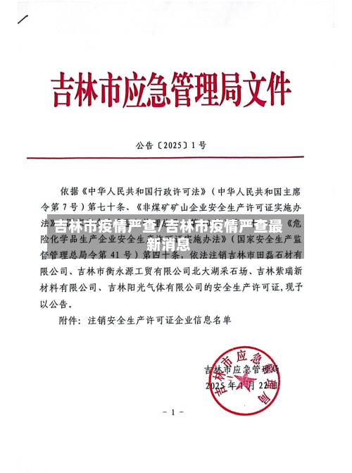吉林市疫情严查/吉林市疫情严查最新消息-第3张图片