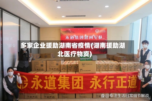 多家企业援助湖南省疫情(湖南援助湖北医疗物资)-第2张图片