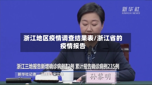 浙江地区疫情调查结果表/浙江省的疫情报告-第2张图片