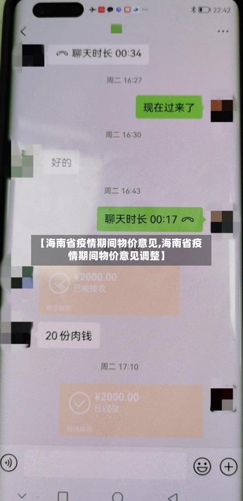 【海南省疫情期间物价意见,海南省疫情期间物价意见调整】-第1张图片